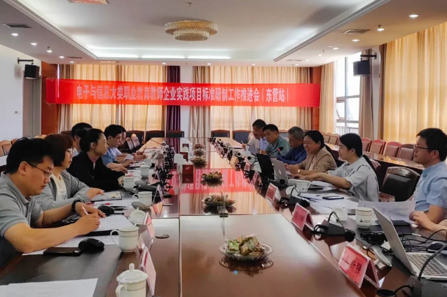行業動態 | 我司成功組織召開職業教育教師企業實踐項目（電子與信息大類）標準研制工作推進會